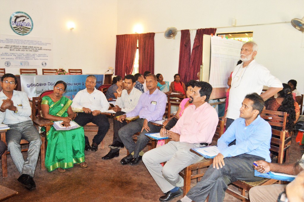 FGD with state actors at Rekawa